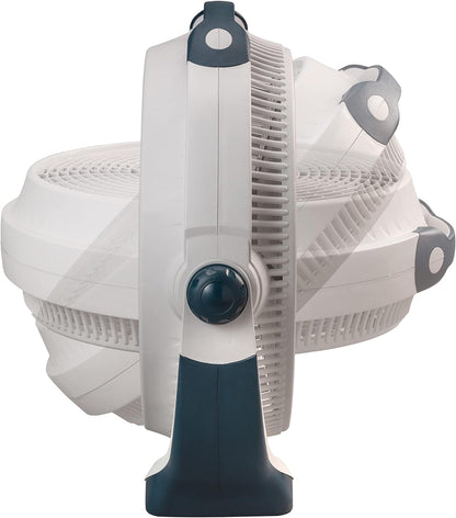 Lasko Wind Machine Fan, Air Circulator Fan with 3 Speeds, 20" Model 3300, Gray