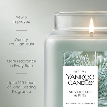 Yankee Candle Balsam & Cedar Scented Candle, 22oz Large Jar