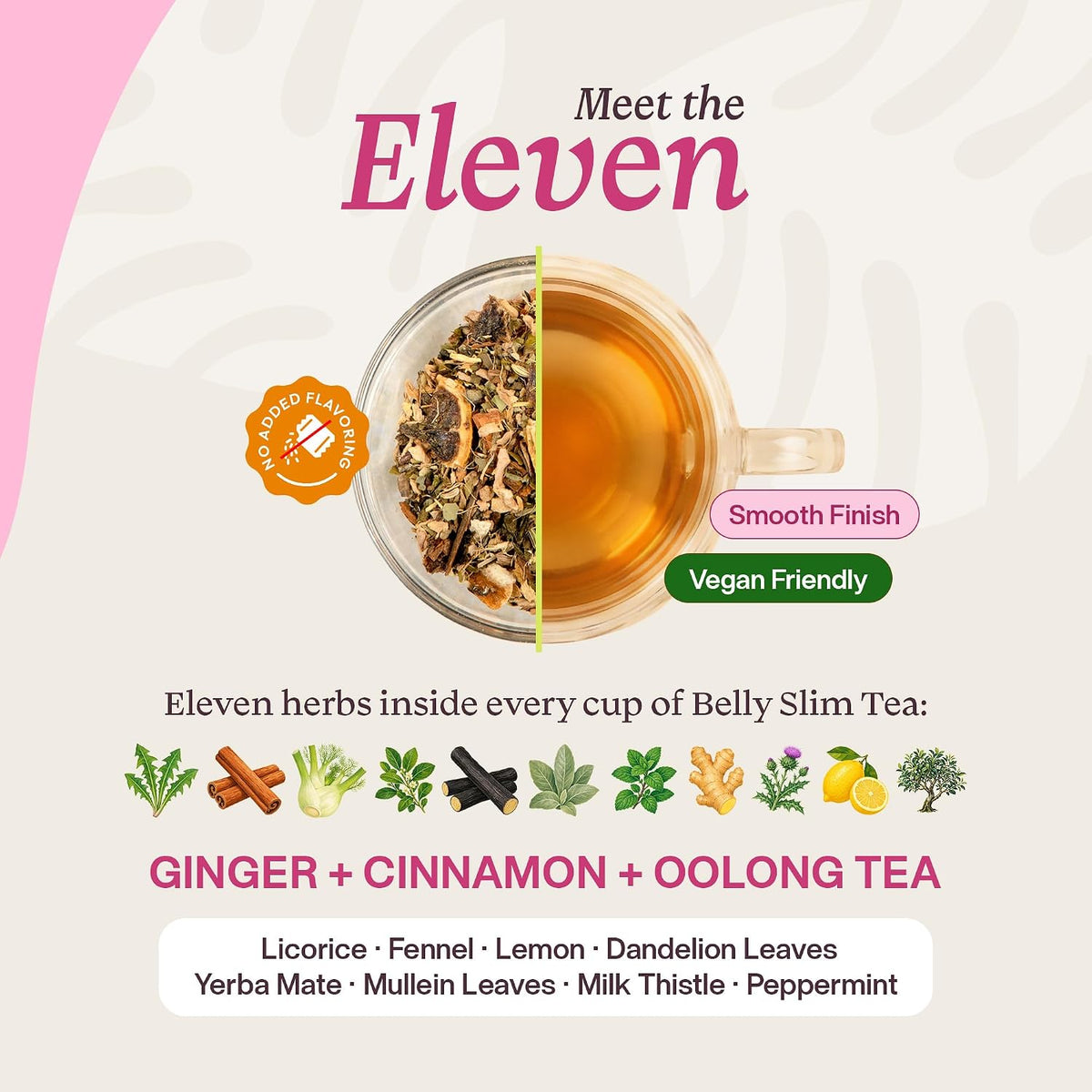 Pella Nutrition Belly Slim Caffeinated Loose Leaf Tea - 25 Servings