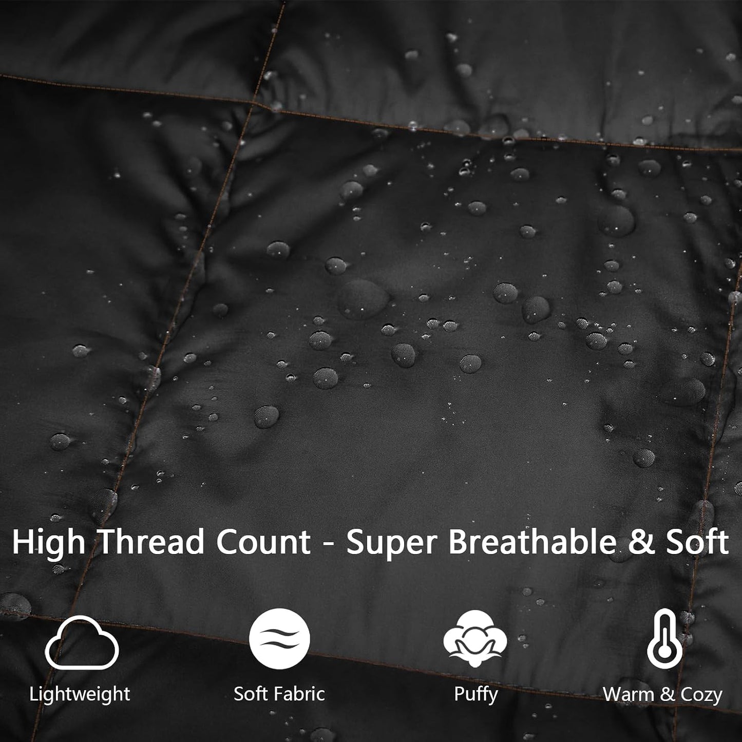 Mini Camping Blanket,Lightweight Puffy Blanket Packable Throw Blanket Waterproof Windproof for Outdoors, Travel, Beach, Airplane, Hiking