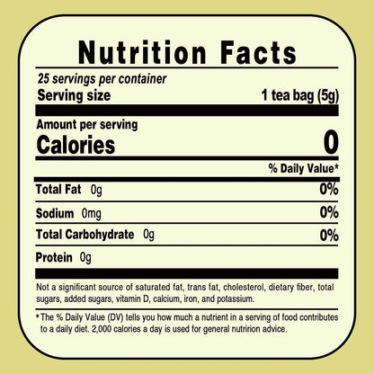 Jarteela Lemon Balm Tea, 1.5g x 60 Count - Natural Melissa Officinalis - Pyramid Herbal Lemon Balm Tea Bags for Digestion - Non-GMO - Caffeine-Free