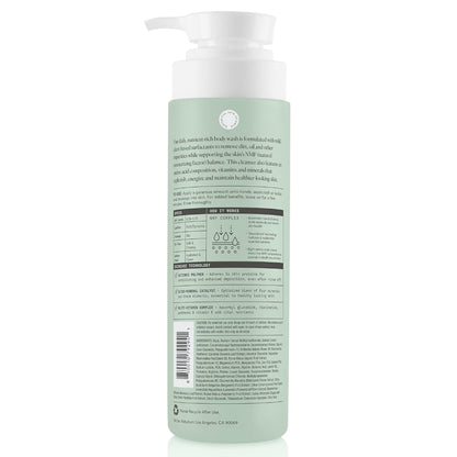 Naturium The Smoother Glycolic Acid Exfoliating Body Wash, Soft & Smoothing Cleanser, 16.9 oz