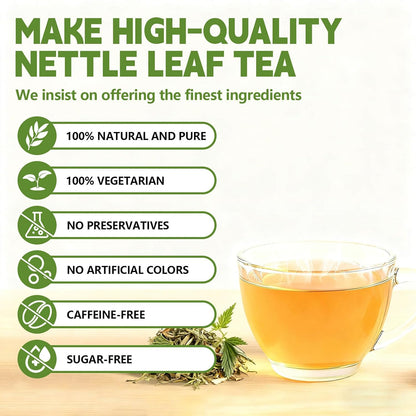 Lemon Balm Leaf Tea Bags-120 Tea Bags (2g/Bag), Made with 100% Natural Lemon Balm Leaves | Helps with Digestion and Antioxidation | Caffeine-Free | Sugar-Free | Gluten-Free | Vegan | Eco-Friendly Tea Bags
