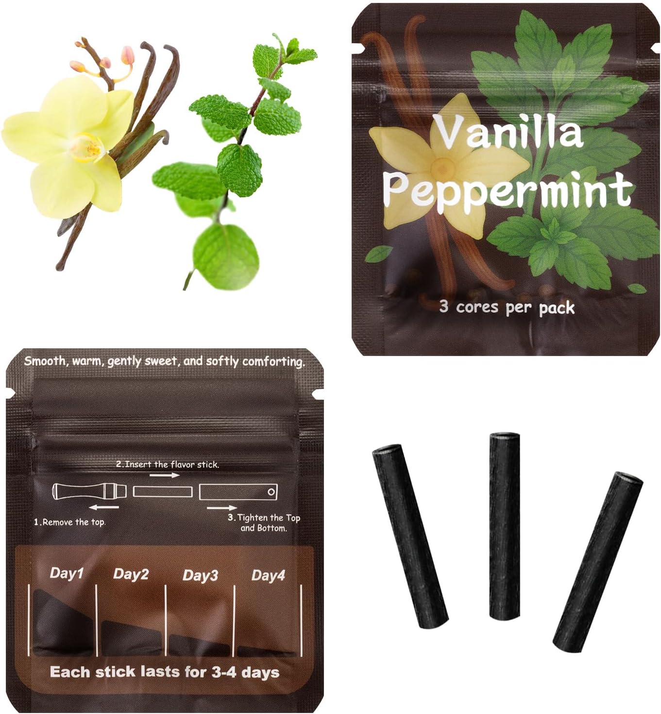 Breathing Necklace for Anxiety Adults - Adjustable Air Outlet Breathe Necklaces with Natural Flavored - Breath Free Stress Relief Device with Flavor - Meditation Gifts for Women Men