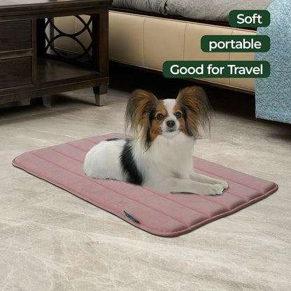 BALANCE Dog Crate Pad, Dog Foam Crate Mat Kennel Pad, Washable Water-Resistant Pet Bed Flat Dogs Cage Mat for Large Dogs