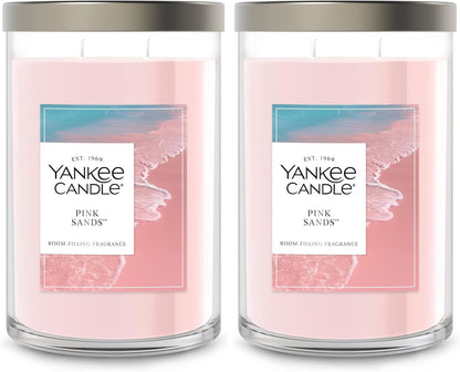 Yankee Candle Sage & Citrus, Scented Candle, 14.5oz 3-Wick Candle Jar with up to 40 Hours Burn Time, Giftable