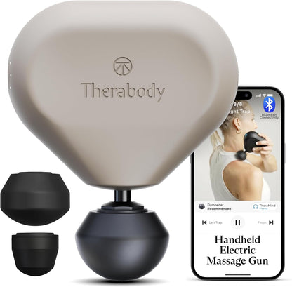 TheraGun Mini (3rd Generation) by Therabody – Ultra-Portable Massage Gun and Travel Essential for Fast, Effective Pain and Tension Relief Anywhere (Black)