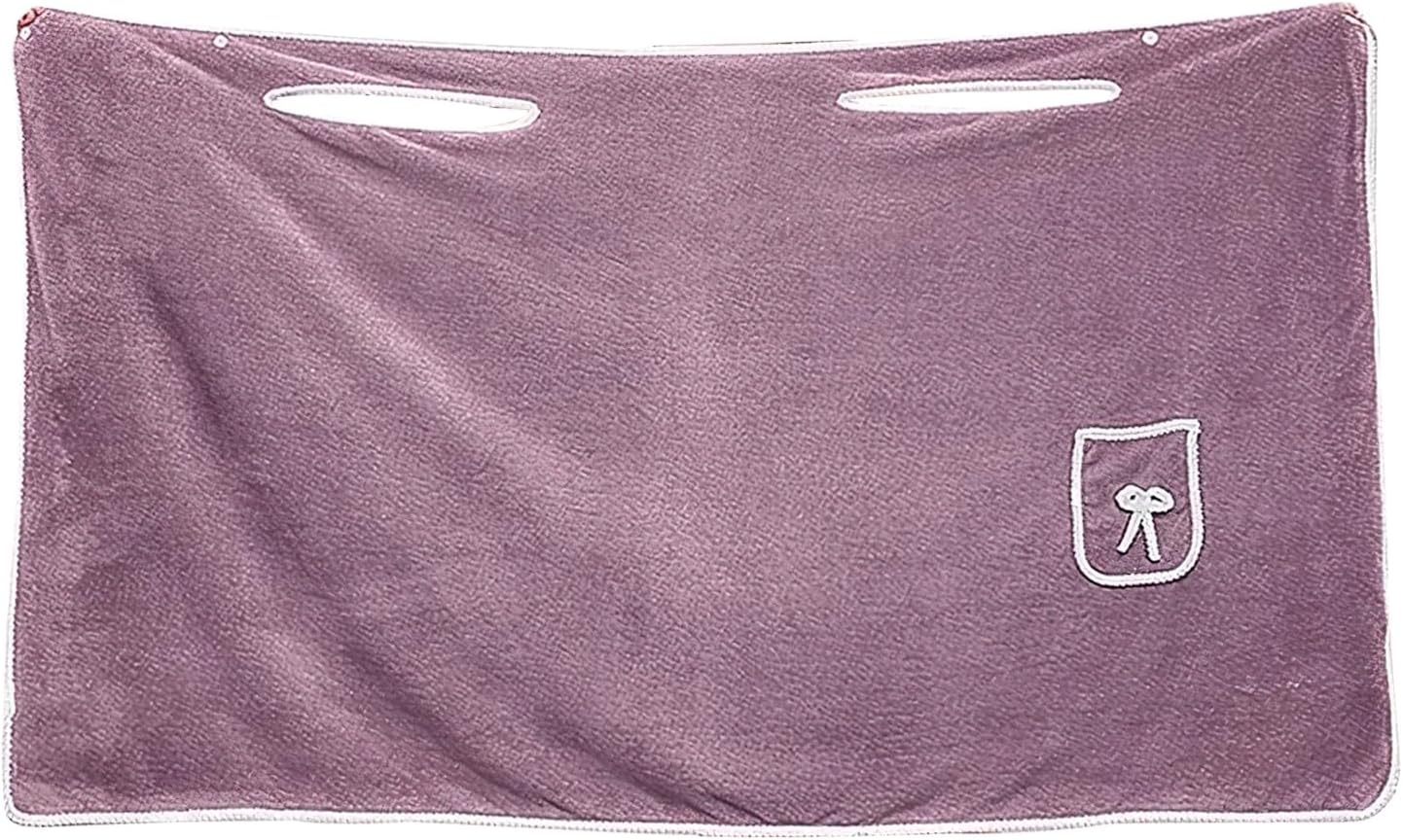 Women's Wearable Towel Bathrobe,Plus Size Wearable Shower Skirt,Quick Dry Absorbent Bath Towel for Comfortable Home Spa Body,Green, 53x31in/50-70kg