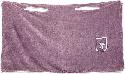 Women's Wearable Towel Bathrobe,Plus Size Wearable Shower Skirt,Quick Dry Absorbent Bath Towel for Comfortable Home Spa Body,Green, 53x31in/50-70kg