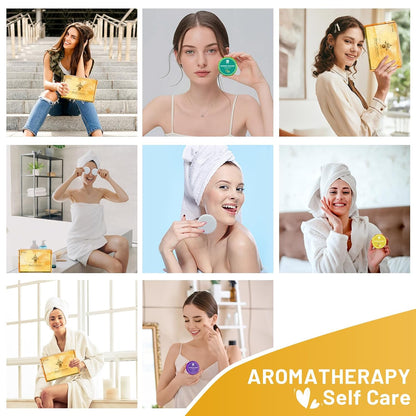 Birthday Gifts for Women, 40 PCS Shower Steamers Aromatherapy, 10 Scent Bath Bombs Organic with Natural Essential Oil, Relaxation Self Care Gifts for Women Mom Wife Sister Friend Her