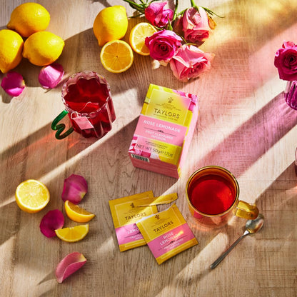 Taylors of Harrogate Rose Lemonade Herbal Tea Bags, 20ct (Pack of 1)