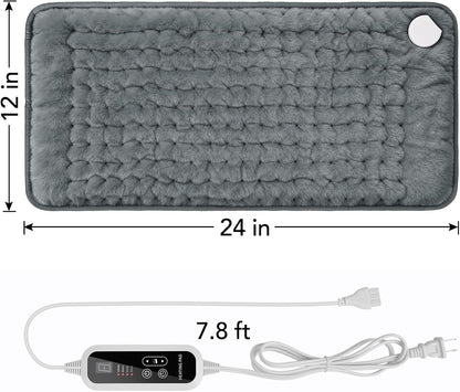 Extra Large Heating Pad for Back Pain Relief - 33"x17"Electric Heating Pad