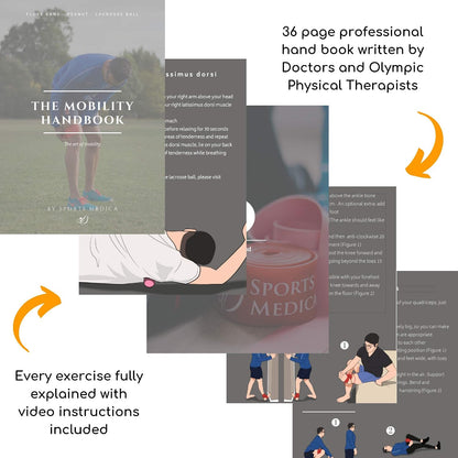Peanut Massage Ball - Double Lacrosse and Peanut Ball Therapy | Trigger Point Deep Tissue Exercise | Back Muscle Foam Roller for Myofascial Release | Suboccipital Spine Device - Pressure Point