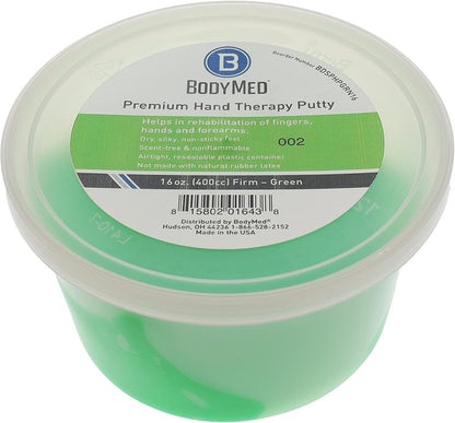 BodyMed Premium Hand Therapy Putty, Yellow, 6 Oz., Soft, Strengthening Therapy Putty for Physical Rehabilitation
