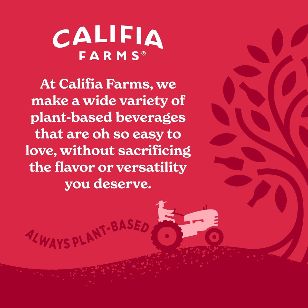 Califia Farms - Matcha Almond Latte, 48 oz, Dairy Free, Almond Milk, Plant Based, Vegan, Gluten Free, Non GMO, Green Tea