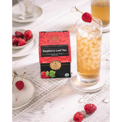 Buddha Teas Organic Raspberry Leaf Tea - Herbal Tea, Caffeine Free