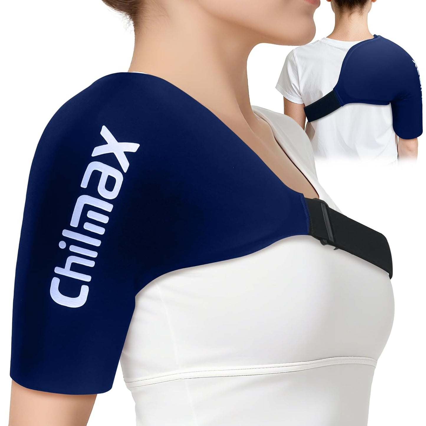 Shoulder Ice Pack Wrap for Rotator Cuff Cold Therapy Brace