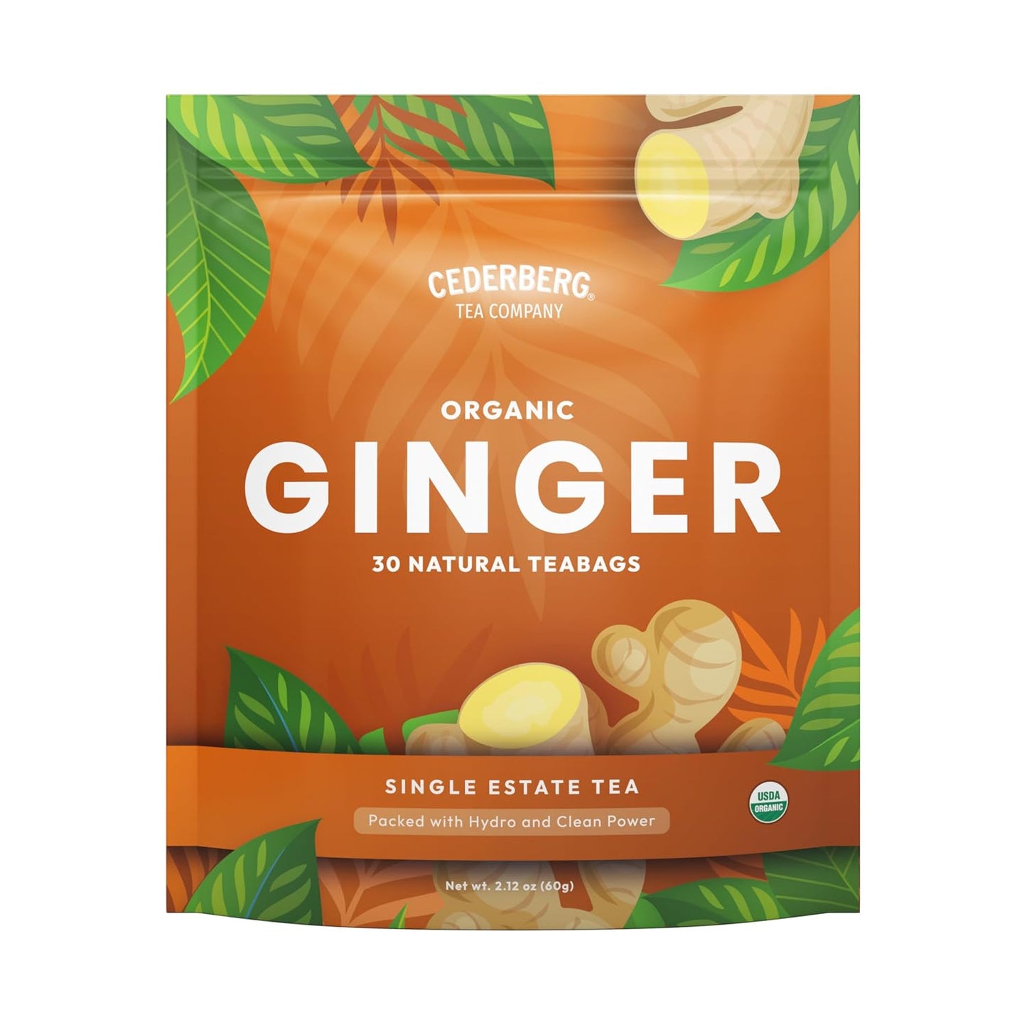 Organic Dandelion Root Tea-100 Tea Bags | Organic Herbal Tea | Eco-Friendly Tea Bags | Non-GMO Caffeine Free Tea