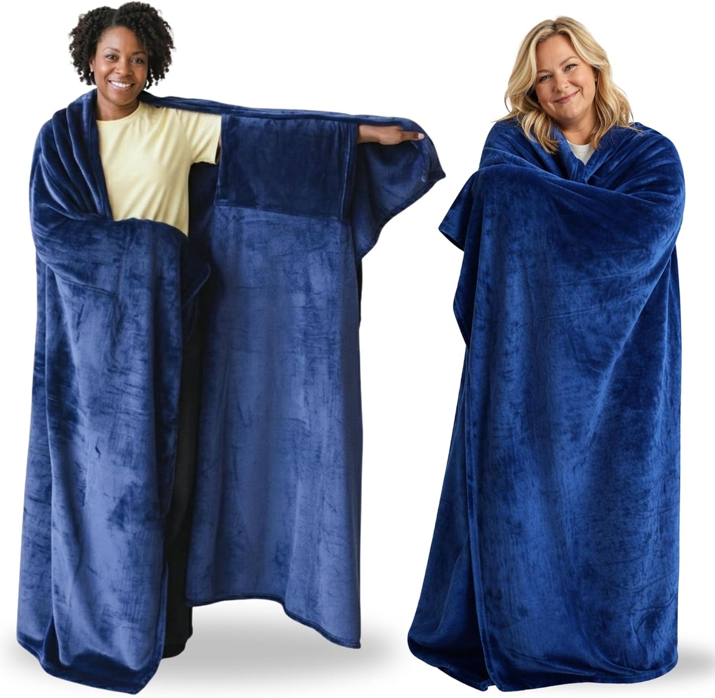 Super Blanky Wearable Blankets for Women & Men, Graduation Day Gift for Her, Cozy Gifts for Women, Wife Birthday Gifts Ideas