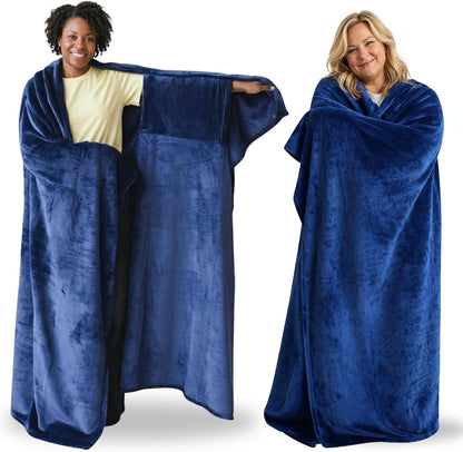Super Blanky Wearable Blankets for Women & Men, Graduation Day Gift for Her, Cozy Gifts for Women, Wife Birthday Gifts Ideas