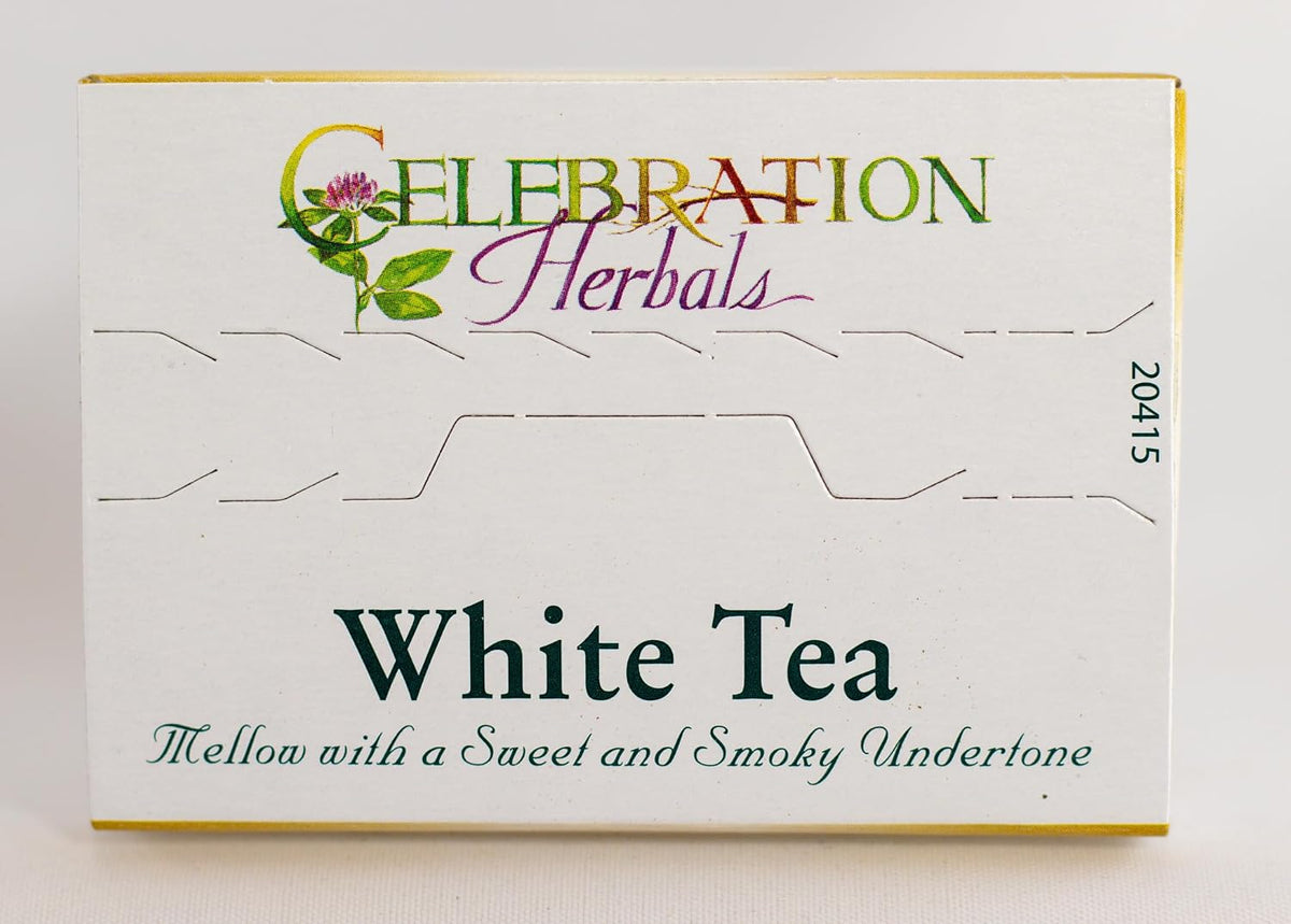 Celebration Herbals Organic Herbal White Tea - 24 Herbal Tea Bags