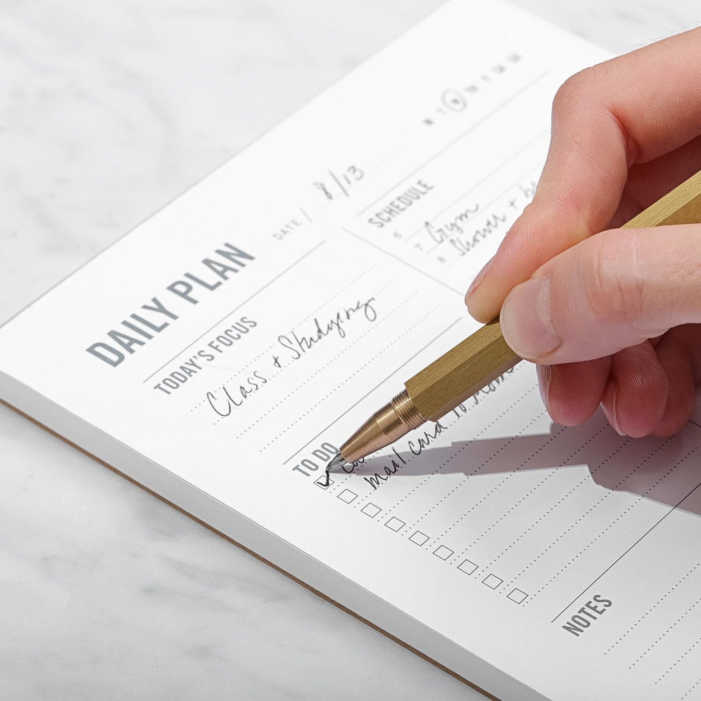 Grocery List Magnet Pad for Fridge - 6 x 9" - Grocery Shopping Checklist Notepad with Categories - 50 Sheets
