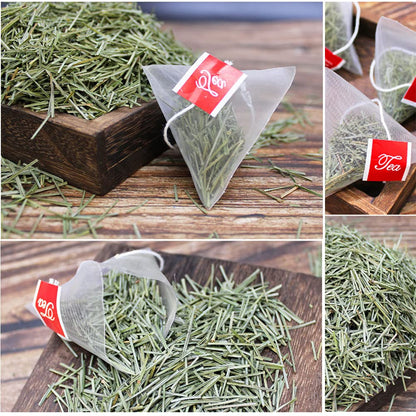 Wild Dried White Pine Needle Tea- 40 bags, 4g/bag- 100% Natural Pure Pine Needles Herbal Tea - Caffeine free- Cut & Sifted- Non-GMO