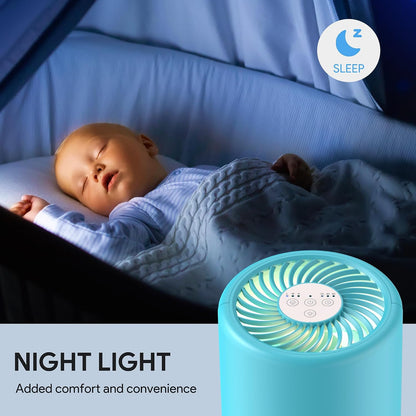 FULMINARE Air Purifiers for Home Bedroom H13 HEPA Air Filter