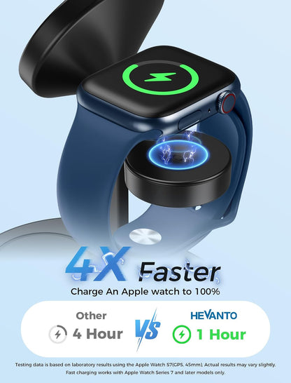 Mag-Safe Charger 3 in 1 Charging Station for iPhone Apple Watch AirPods