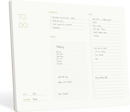 Daily Planner Notepad, A4, 52 Sheets, Undated,Time Blocking,Hourly Schedule