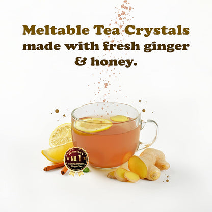 Pocas Honey Ginger Tea, Original, Instant Powder