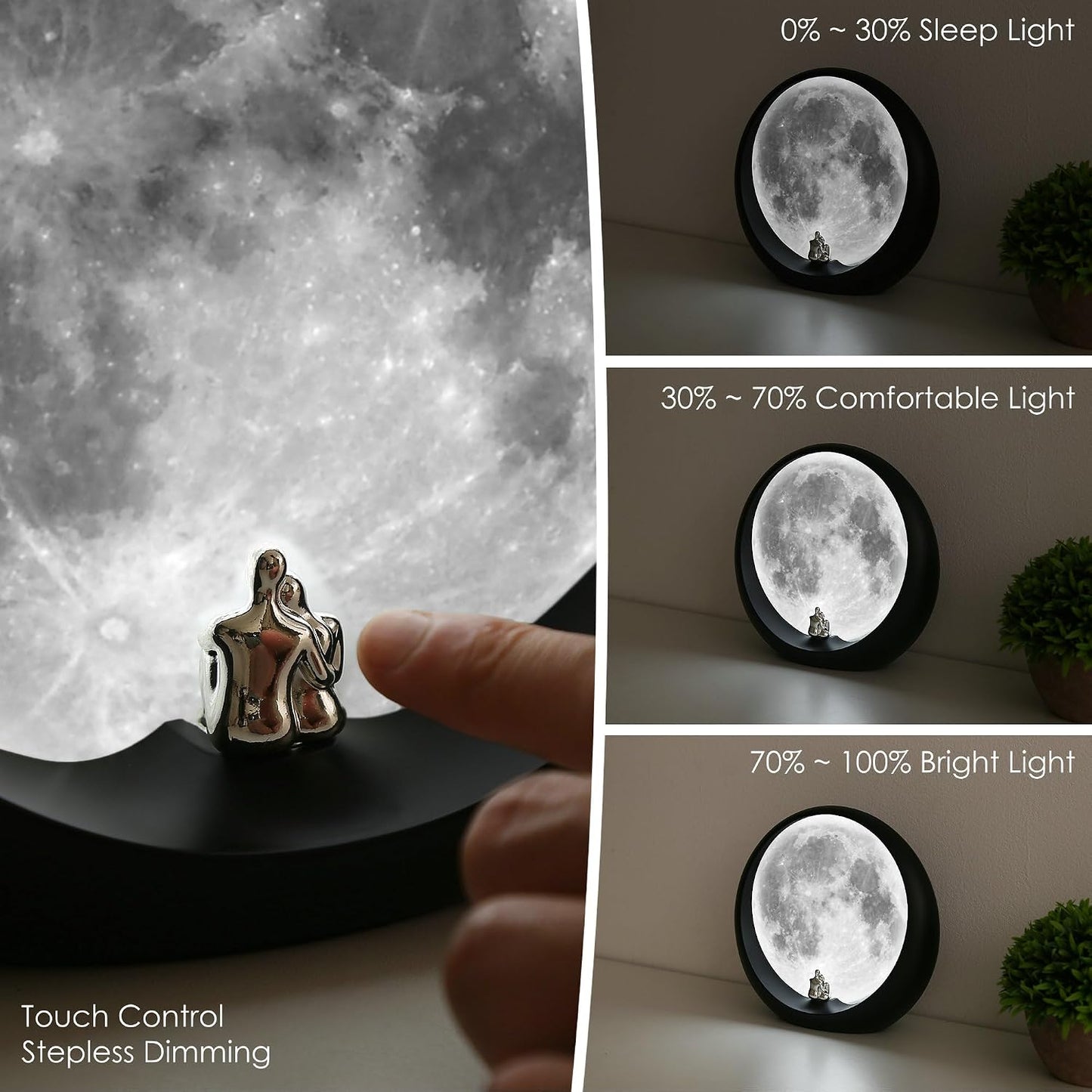 mamre Romantic Dimmable Sunset Lamp Home Decor Sunset Table Lamp Gift for Living Room Bedroom