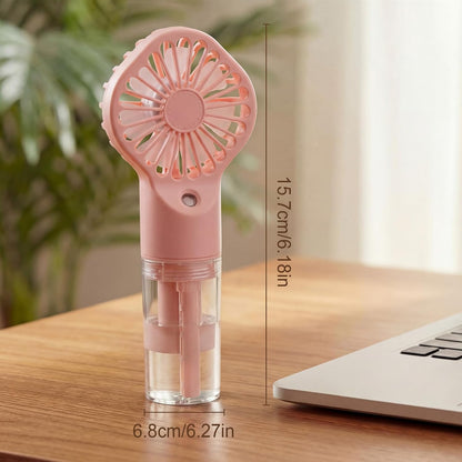 Misting Fans Portable Handheld Rechargeable, Spray Fan