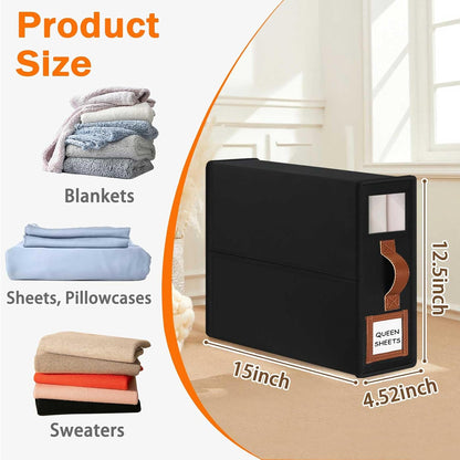 GhvyenntteS Bed Sheet Organizers and Storage, Closet Organizer