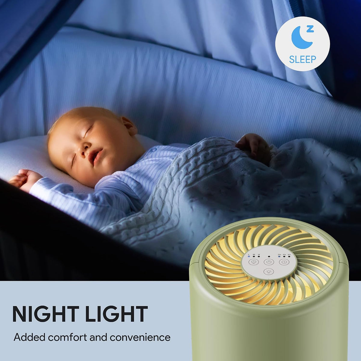 FULMINARE Air Purifiers for Home Bedroom H13 HEPA Air Filter