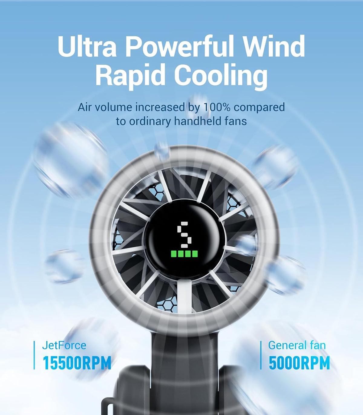Diveblues Portable Handheld Turbo Fan