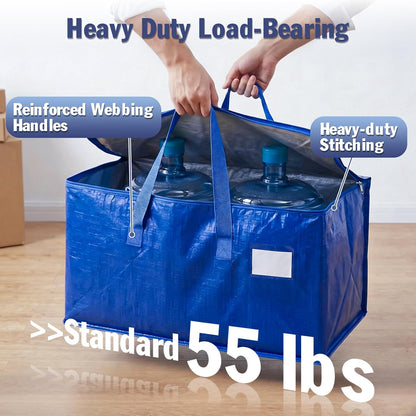 KYODOLED Clear Moving Bags Heavy Duty Extra Large, Storage Totes