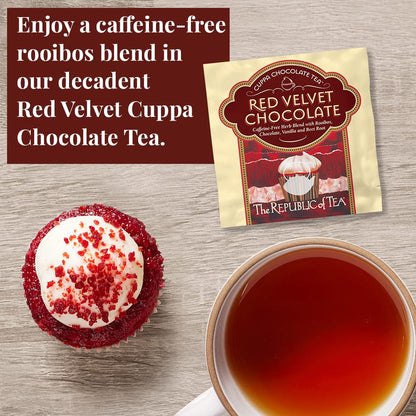 The Republic of Tea Cuppa Chocolate Tea Assortment, 24 Count