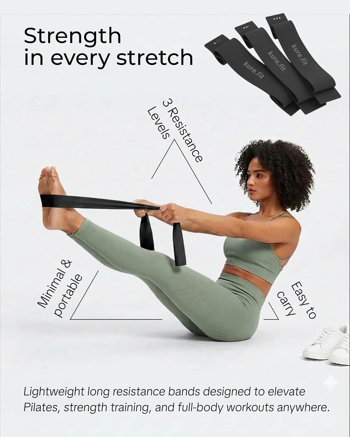 Pilates Kit for Women – Home Pilates Equipment Set with Ring, Ball & Resistance Bands | Pilates Starter Kit with Accessories in Gift Box