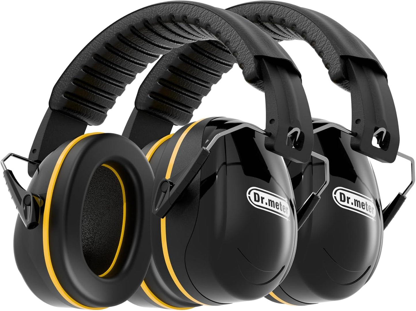 Dr.meter Ear Protection Ear Muffs, Noise Cancelling Headphones for Adults Kids 31dB Earmuffs for Noise Reduction, Hearing Protection for Shooting Gun Range, Mowing, Monster Jam, Sensory, Fireworks