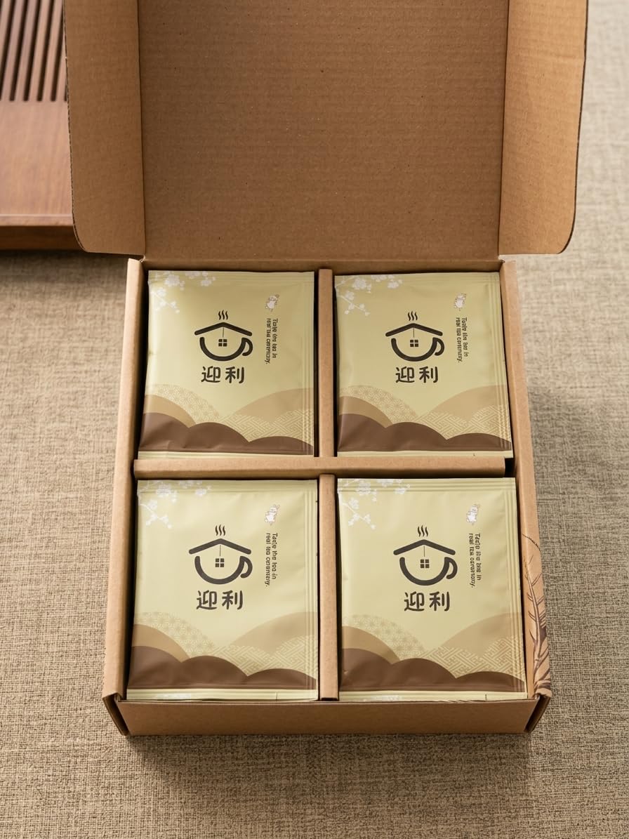 Yingli Tea Taiwan High Mountain Oolong Tea Bags, 60 Count Individually Wrapped, Alishan Roasted Oolong, Floral and Creamy with Toasted Honey Notes, Hand-Picked Whole Leaf, Caffeinated, Hot or Iced