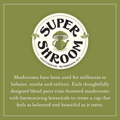 The Republic of Tea SuperShroom Organic Calm Herbal Tea, 36 Count