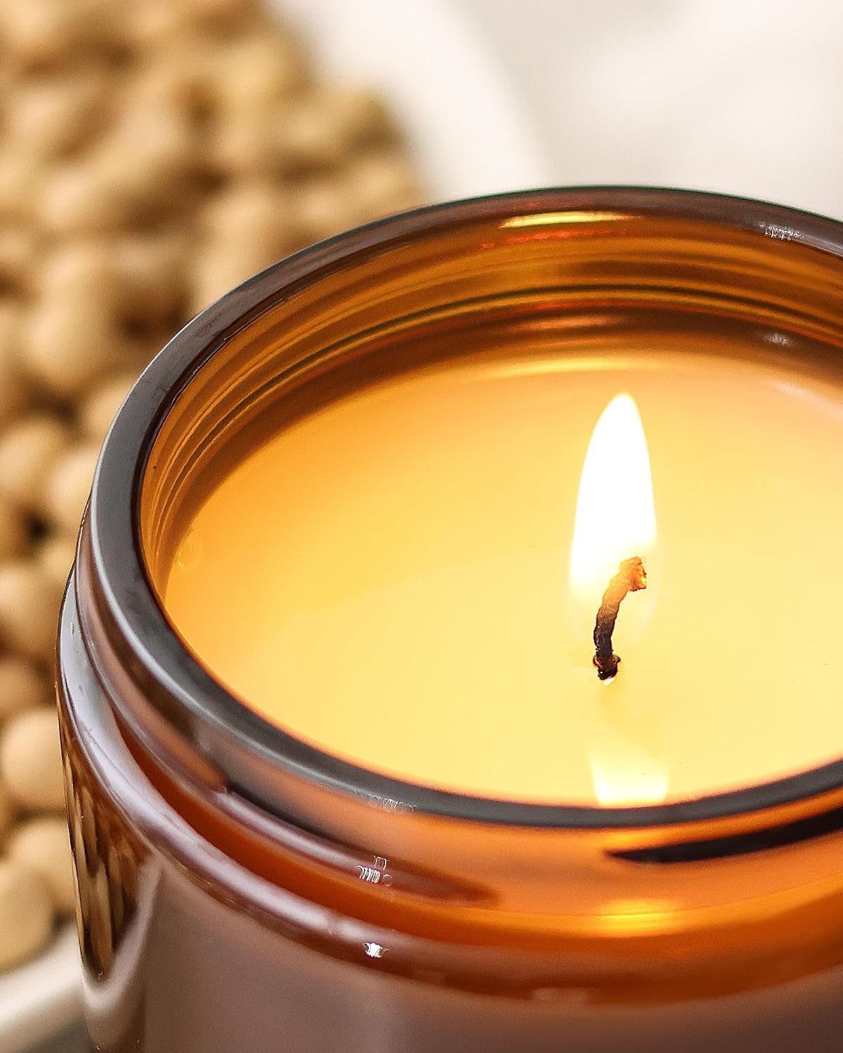 AOOVOO Scented Candles - 4PC Candle Set, 36 oz Soy Candles