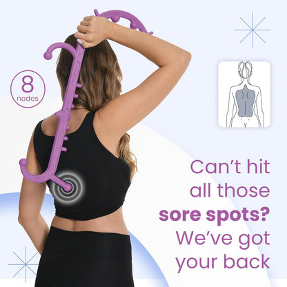 Ranarose Deep Tissue Back & Neck Massager for Body Muscle Pain Relief
