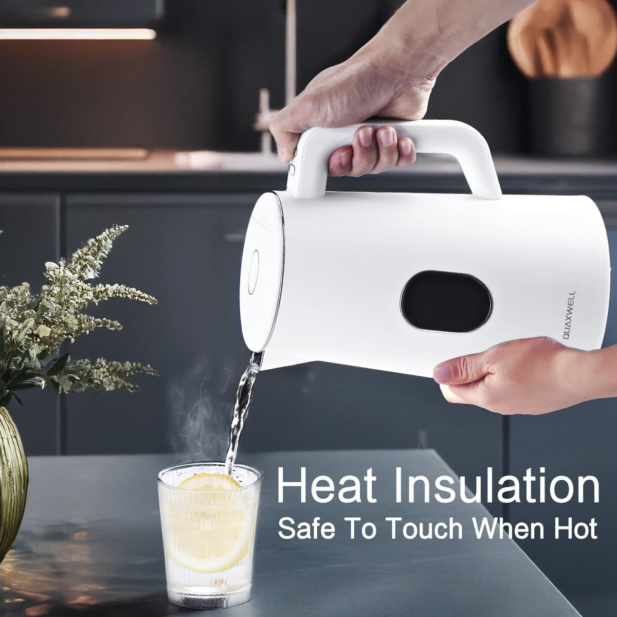 1.5L Electric Kettle Temperature Control, Green
