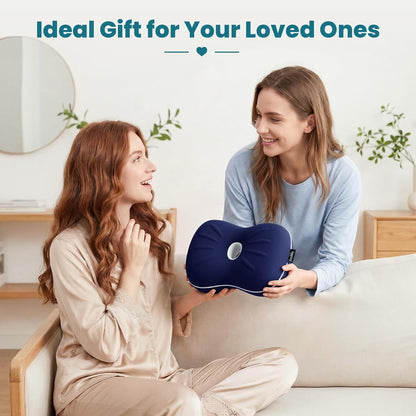 Knee Pillow for Side Sleepers - Smooth Spine Alignment Pillow, Memory Foam Knee Pillows for Back Hip Pain, Spine Aligning, Sciatica, Surgery Recovery, Pregnancy