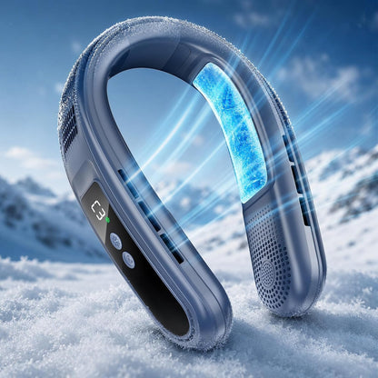 Beyn Neck Air Conditioner, Neck Cooler Fan with 6000mAh, 3 Speeds