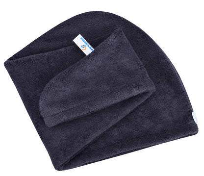 HOPESHINE Hair Towel Twist Microfiber Bamboo Fabric Women's Soft Shower Towels for CurlyHair Turban Wrap Drying Cap Great Gift for Girls 3-Pack