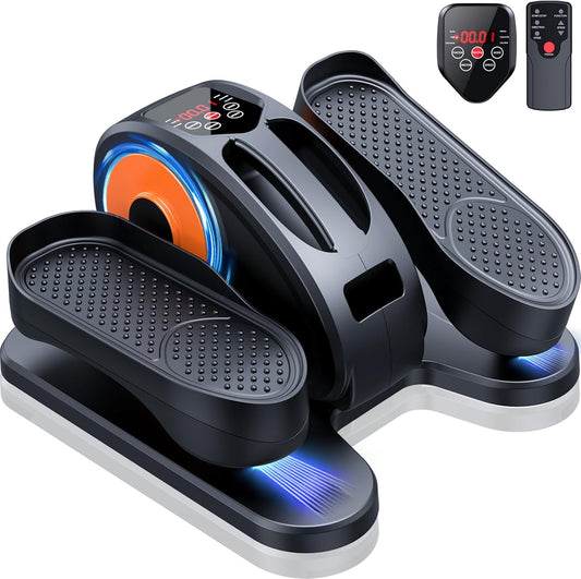 GUGTTR Under Desk Elliptical Machine, Electric Leg Exerciser for Seniors