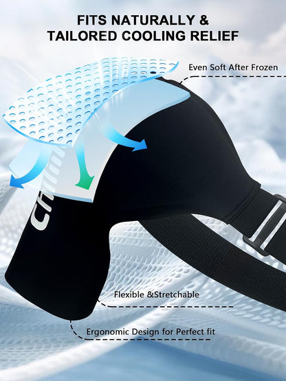 Shoulder Ice Pack Wrap for Rotator Cuff Cold Therapy Brace